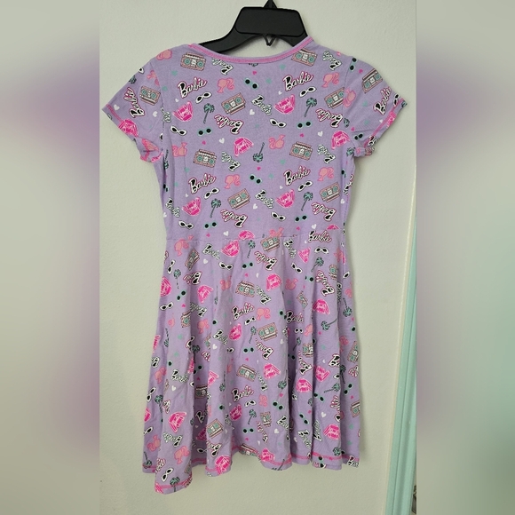 Girls Barbie dress purple size 10-12 - Picture 2 of 6